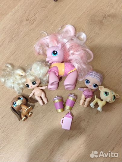 Кукла лол lol, Пет шоп (lps), My Little Pony