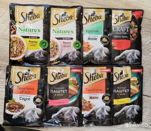 Корм для кошек шеба