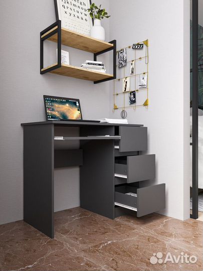 Письменный стол мори мс-6. Графит