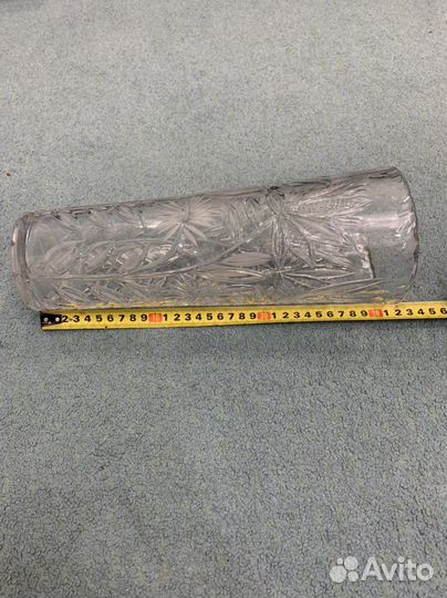 Хрустальная ваза