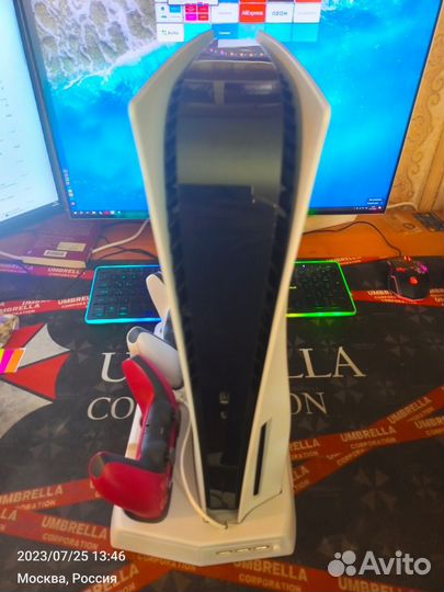 Игровая консоль PS5 с дисководом (с дефектом)