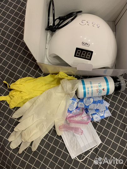 Led/uv лампа для маникюра Sun5 б/у