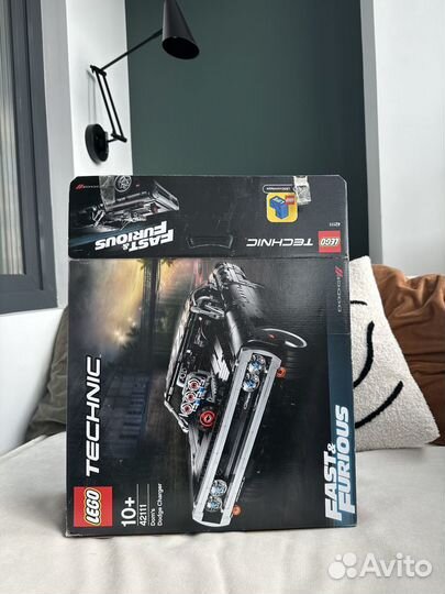 Lego Technic 42111 Dodge Charger Доминика Торетто