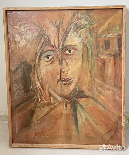 Картина Э. Курочкин 1965г