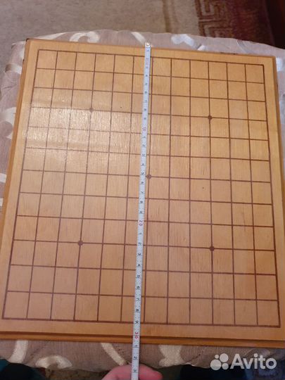 Набор для игры в го (доска 13х13 и камни)