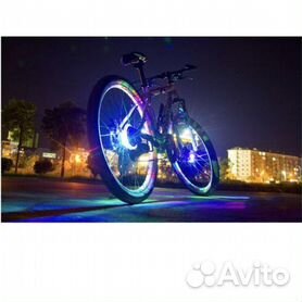 Подсветка колёс для велосипеда