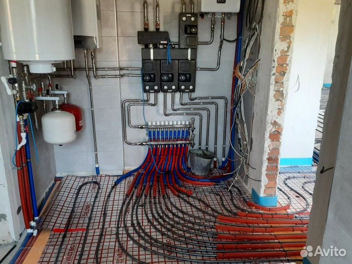 Монтаж систем отопления