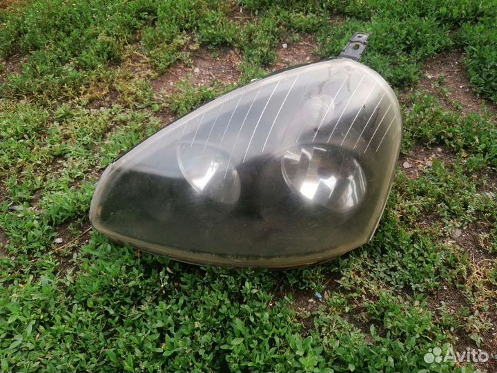 Передние фары на priora 1