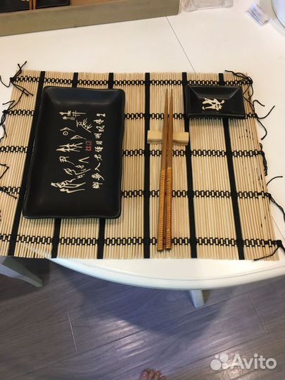 Набор посуды для суши новый