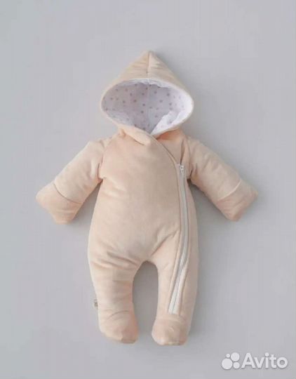 Комбинезон теплый плюшевый