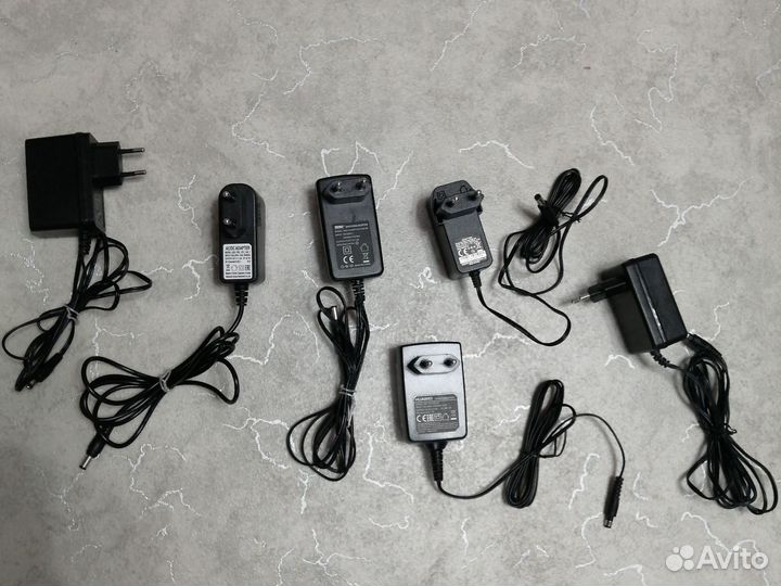 Блок питания (сетевой адаптер) DC12V, 1A, 1,5А, 2А
