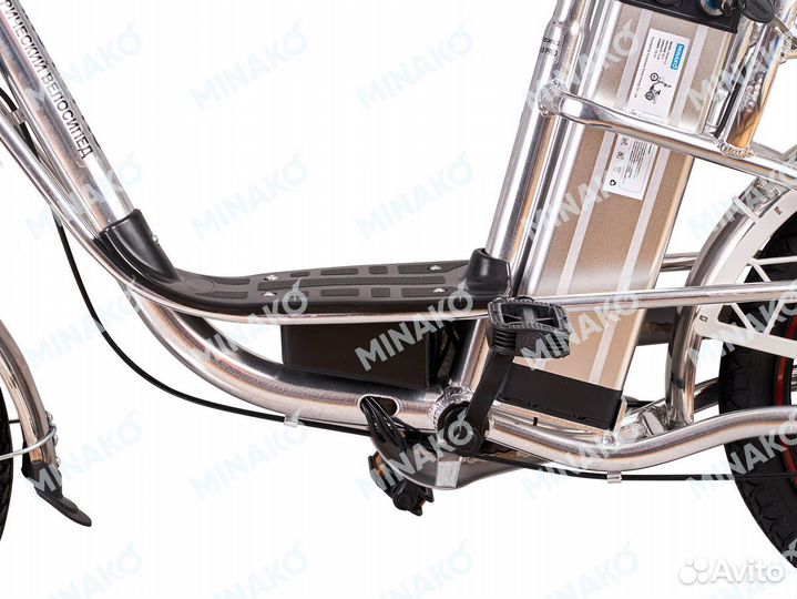 Электрический велосипед курьерский алюминиевый