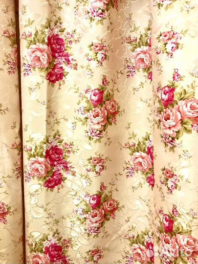 Шторы в стиле шебби-шик