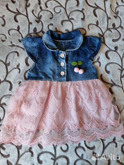 Платье для малышки 74