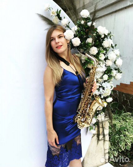 Саксофонист Анастасия Веселова