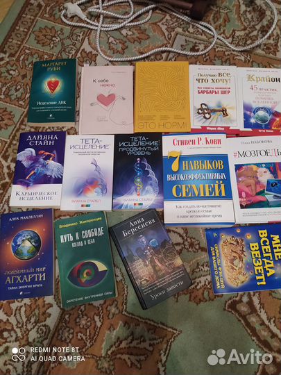 Много книг на всё случаи жизни, психология и др