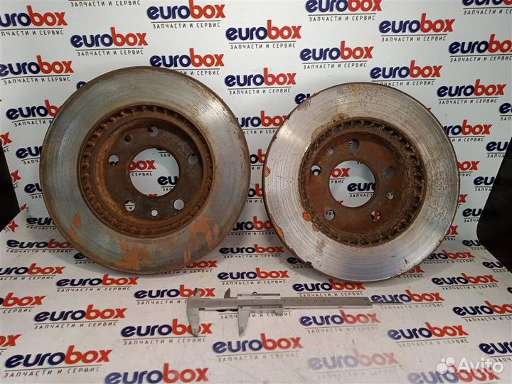 Диск тормозной передний вентилируемый Renault Dus