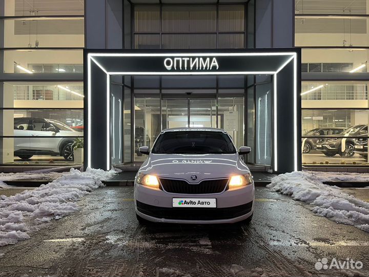 Skoda Rapid 1.6 МТ, 2018, 203 184 км