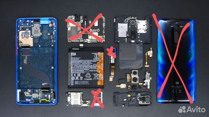 Xiaomi mi 9t разбор