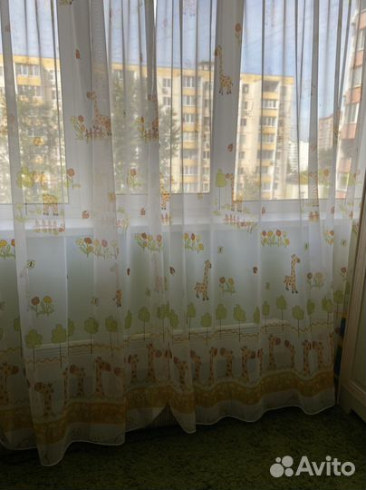 Тюль в детскую комнату