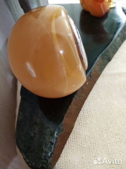 Настольный органайзер из камней Забайкалье Винтаж