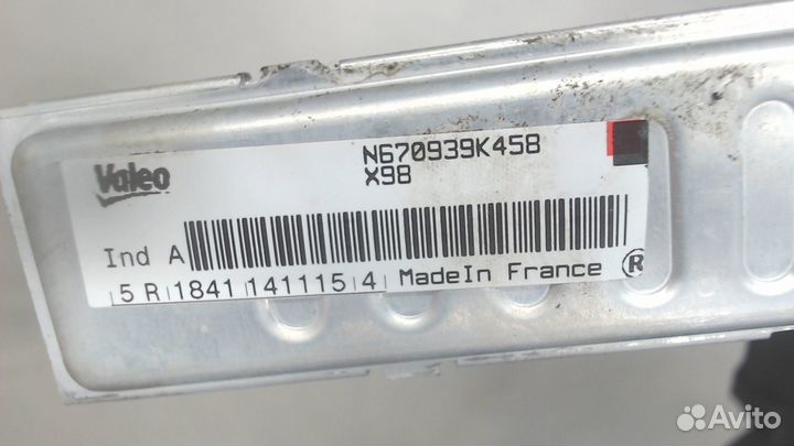 Радиатор отопителя Dacia Logan, 2015