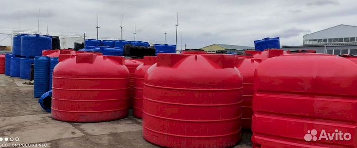 Пластиковая наземная емкость для топлива