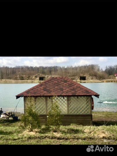 Аренда беседок у воды
