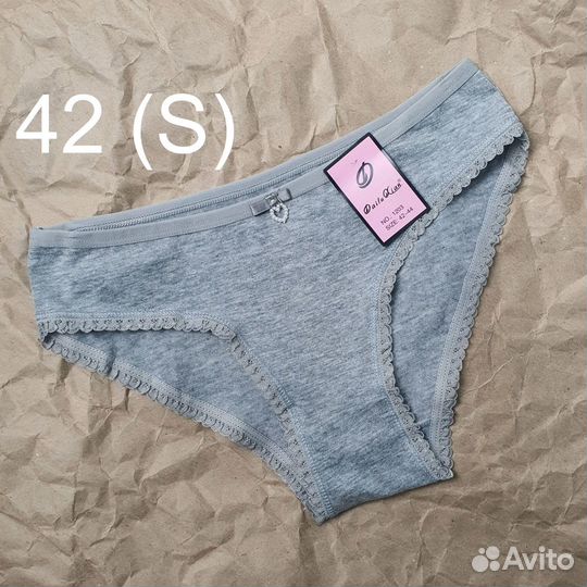 Хлопковые трусики с жемчугом Dailu Xian 42 (S)