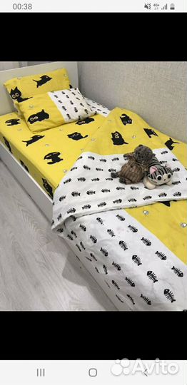 Простынь на резинке