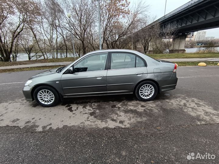 Honda Civic 1.6 AT, 2004, 253 000 км