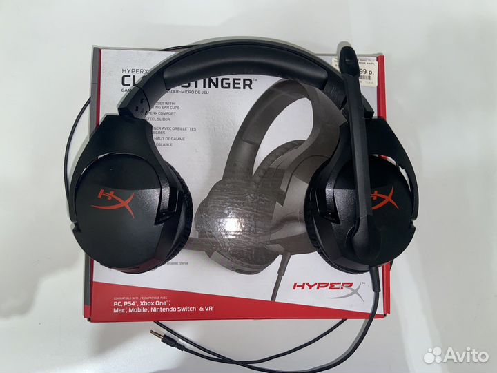 Наушники hyperx cloud stinger