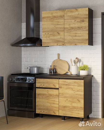 Кухня Лофт 1м бтс