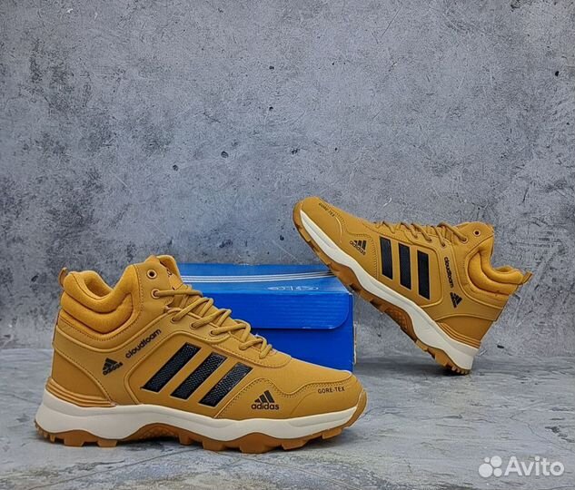 Мужской кроссовки зимние Adidas gore-TEX