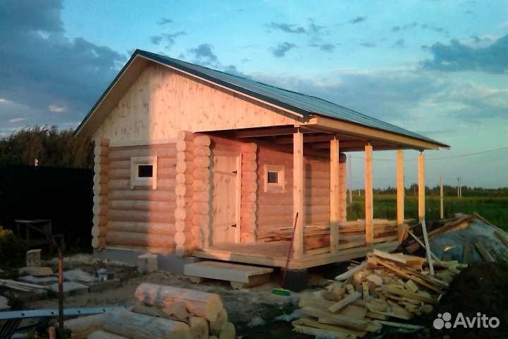 Срубы бань ручной работы из отборного зимнего леса
