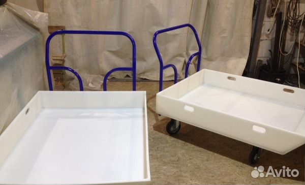 Поддоны, корыта, тазы