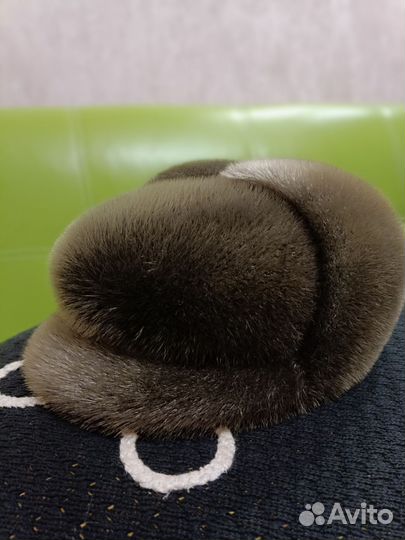 Меховая мужская шапка (кепка)