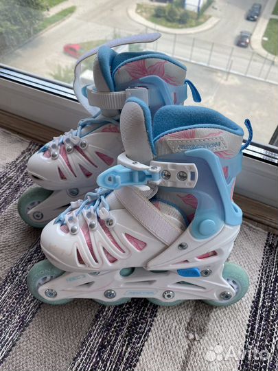 Роликовые коньки детские раздвижные