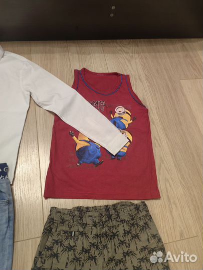 Вещи пакетом на мальчика, размер 140