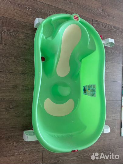 Ванночка для купания с подставкой на ванну