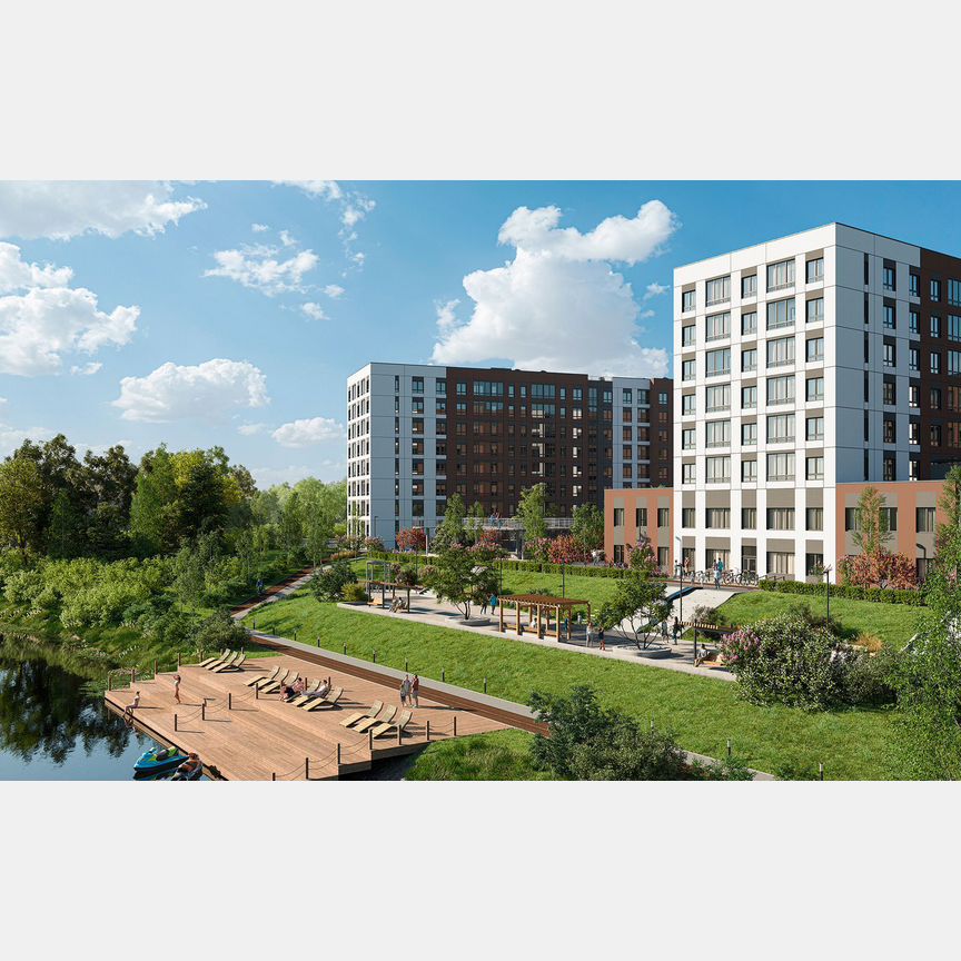 2-к. квартира, 55,3 м², 5/8 эт.