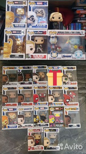 Разные фигурки Funko POP marvel