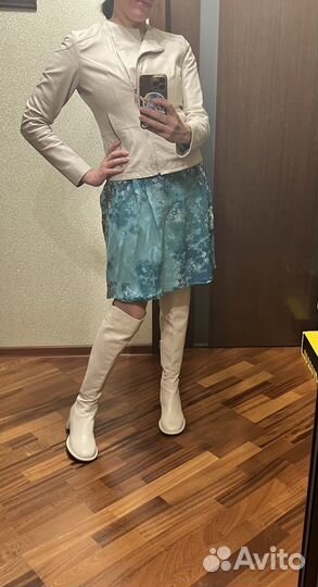 Костюм шелк Liu Jo юбка блузка
