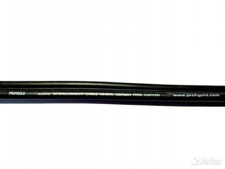 Кабель Profigold 2RCA - 2RCA 3m и 2RCA - 2Jack 6.3