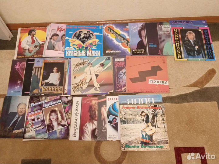 Пластинки, винил, СССР