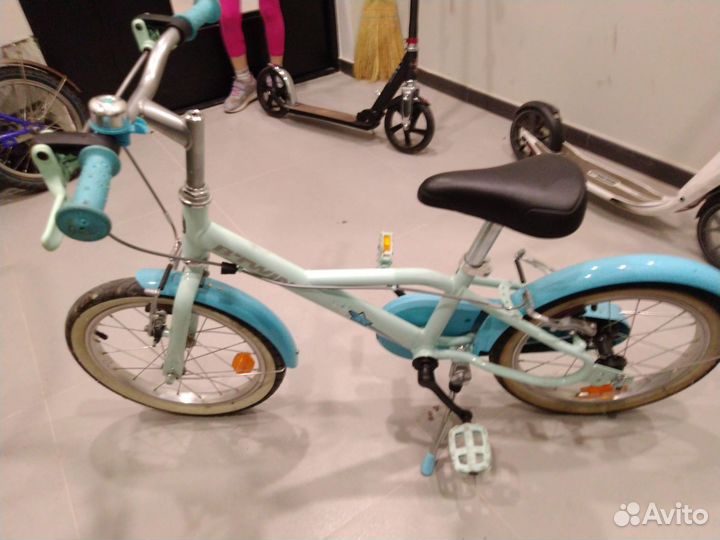Велосипед для девочки B'twin 500 Blue Princess 16