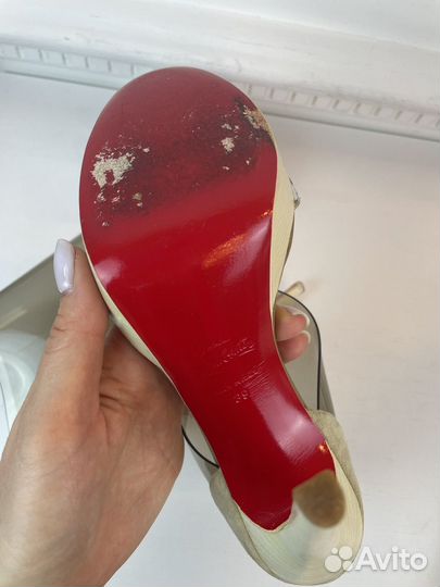 Босоножки louboutin 39 оригинал