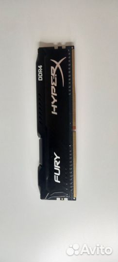 Оперативная память Kingston HyperX fury 2133mhz