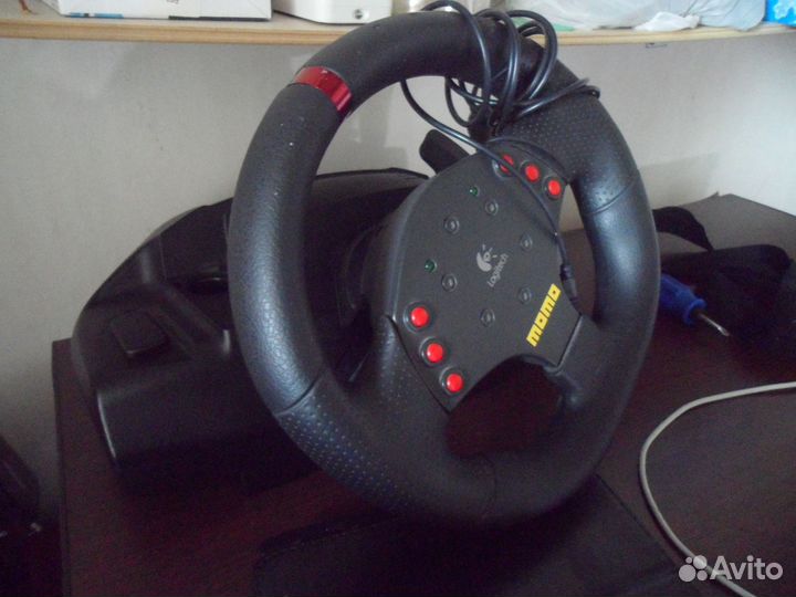 Руль logitech momo racing без педалей