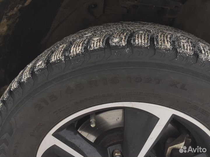 Колеса в сборе r16 зимние 5 114.3